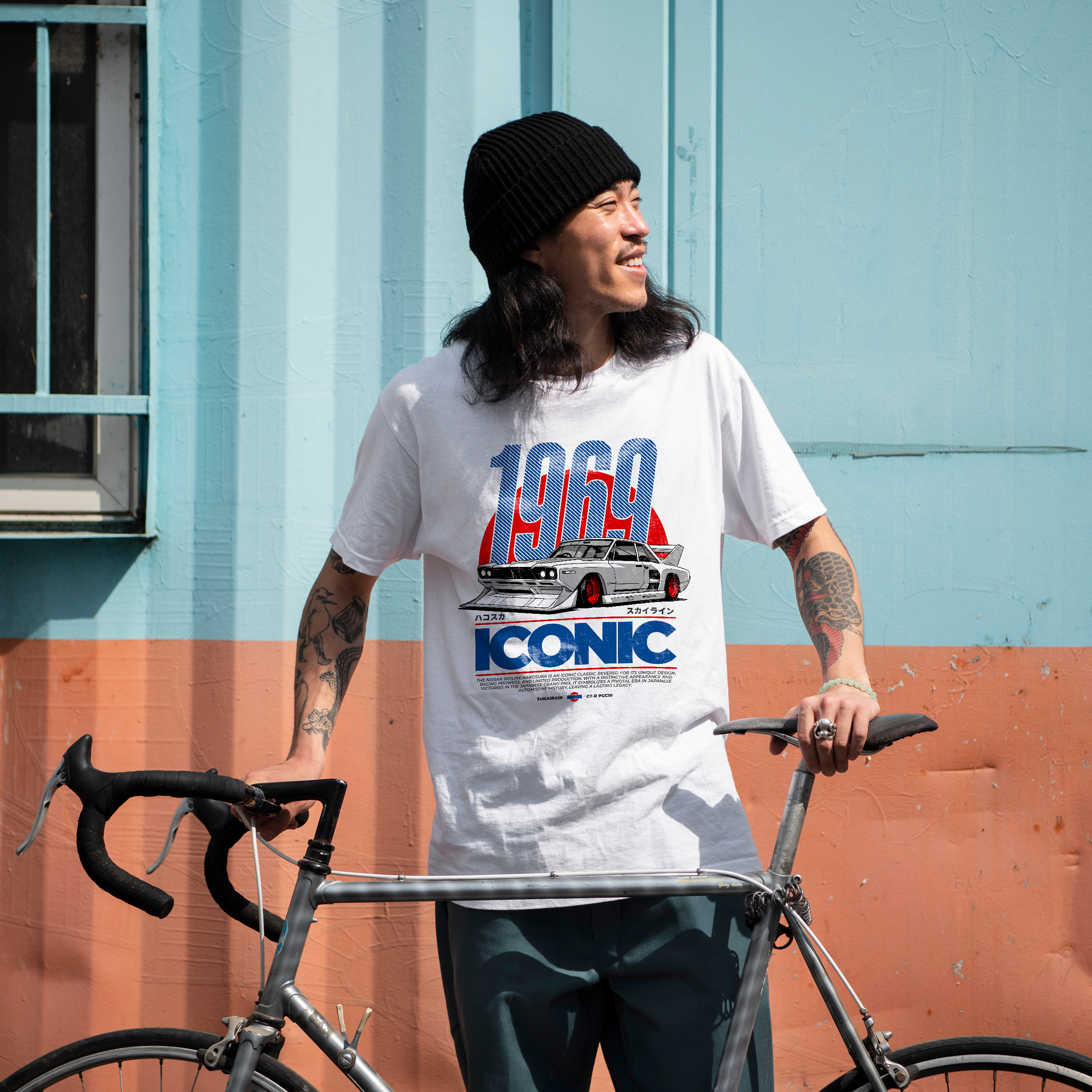 1969 Iconic Japanese Street Car Racing T-shirt - JDM Vintage Urban Streetwear