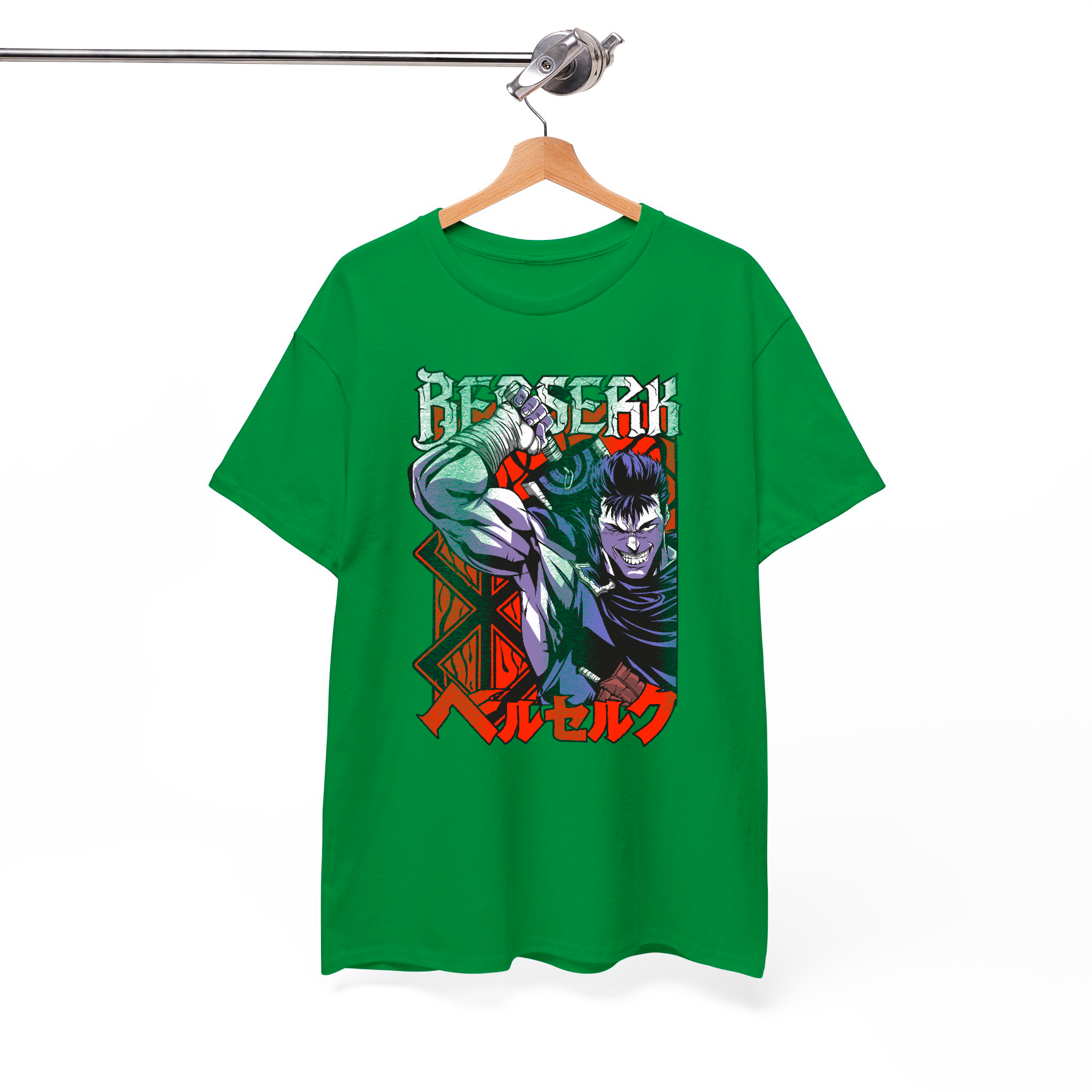 Berserk T-Shirt, Guts Shirt, Anime Tee, Manga, Anime Streetwear, Japanese, Aesthetic, Unisex