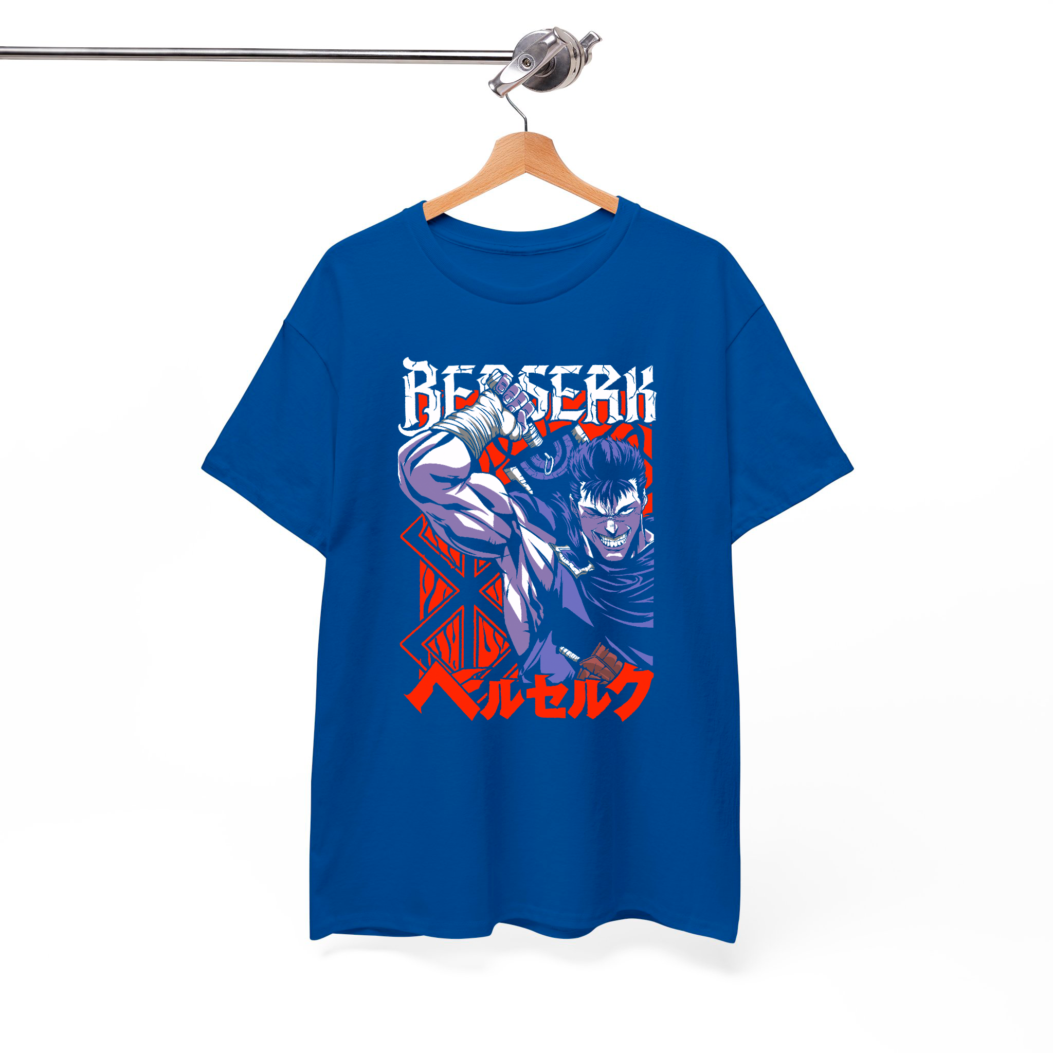 Berserk T-Shirt, Guts Shirt, Anime Tee, Manga, Anime Streetwear, Japanese, Aesthetic, Unisex