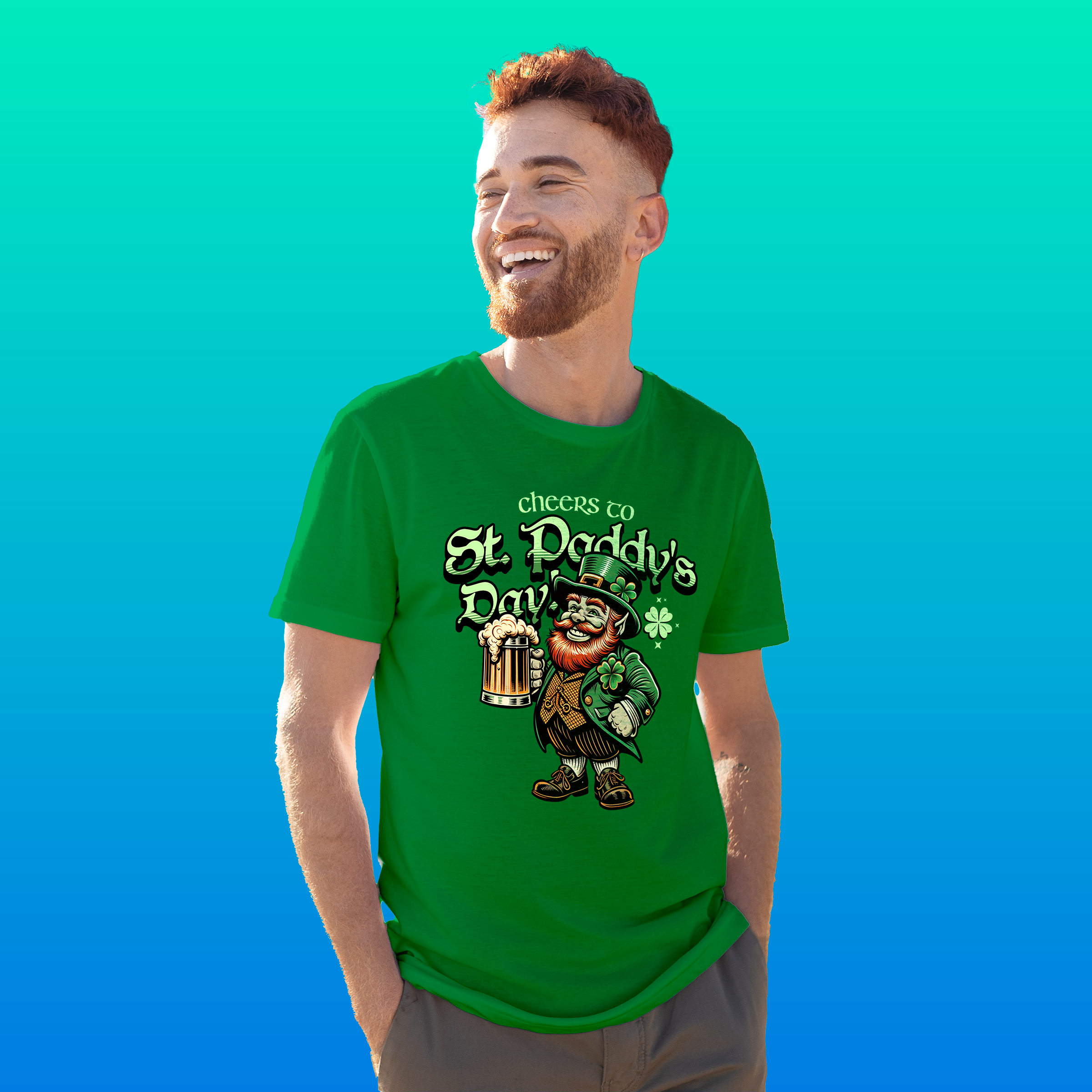 St. Paddy’s Day T-Shirt – Funny St. Patrick’s Day Shirt – Lucky Clover Drinking Shirt