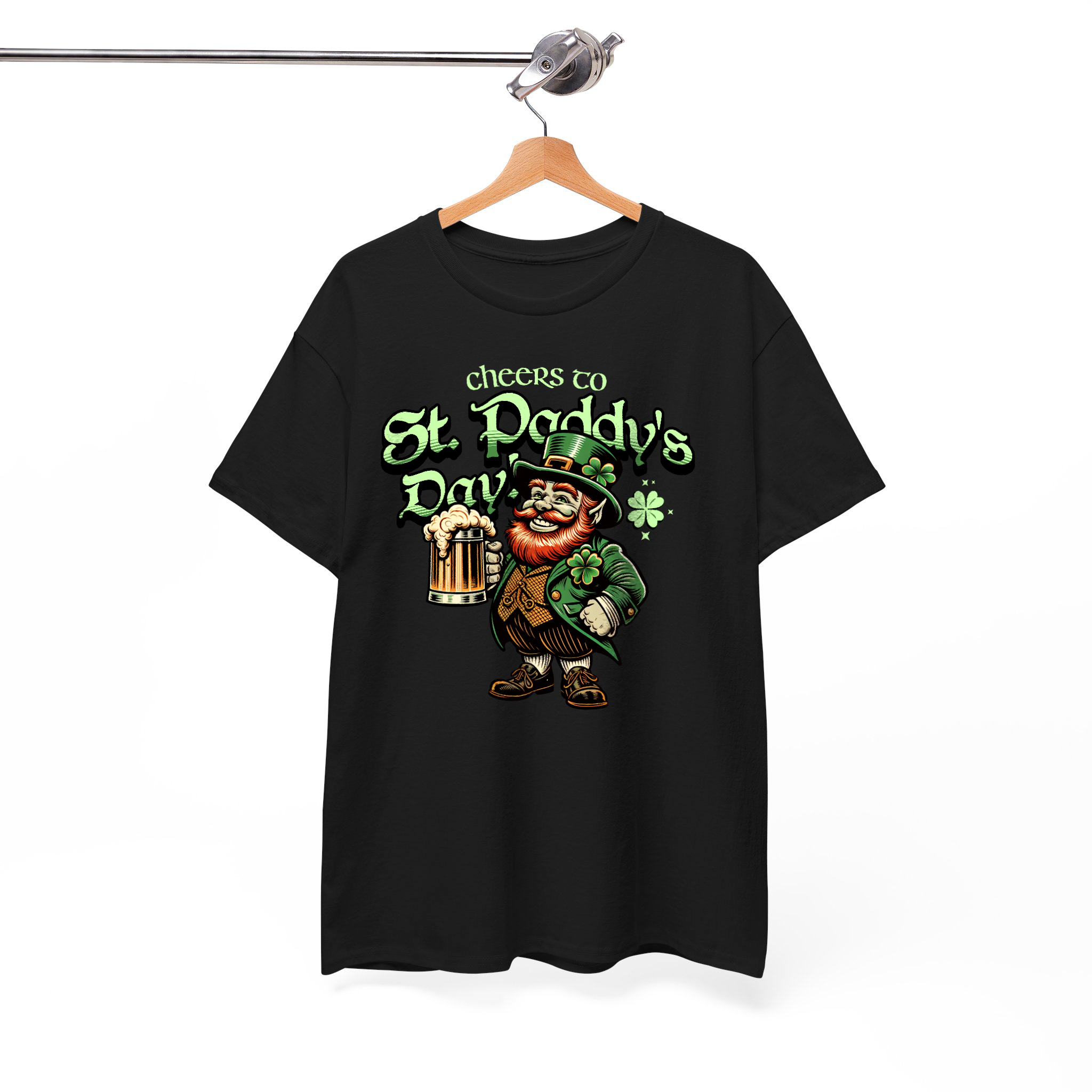 St. Paddy’s Day T-Shirt – Funny St. Patrick’s Day Shirt – Lucky Clover Drinking Shirt