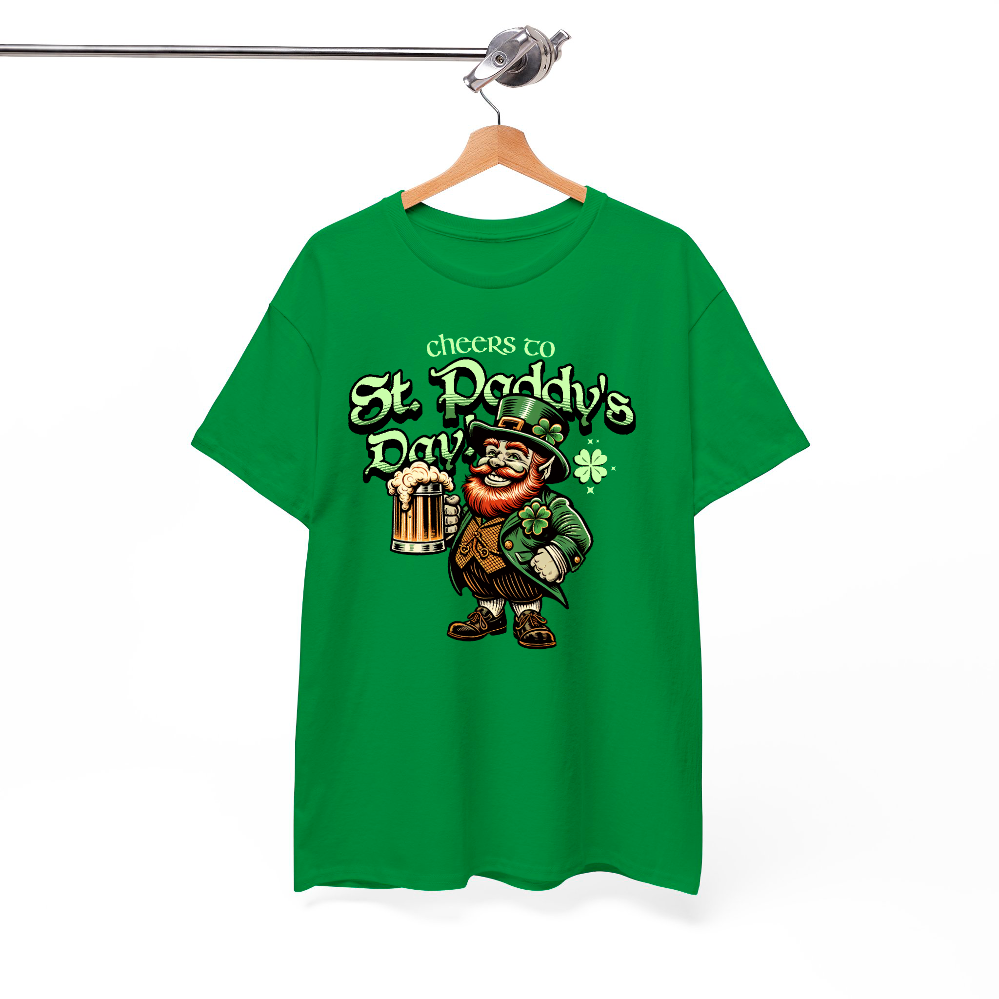 St. Paddy’s Day T-Shirt – Funny St. Patrick’s Day Shirt – Lucky Clover Drinking Shirt