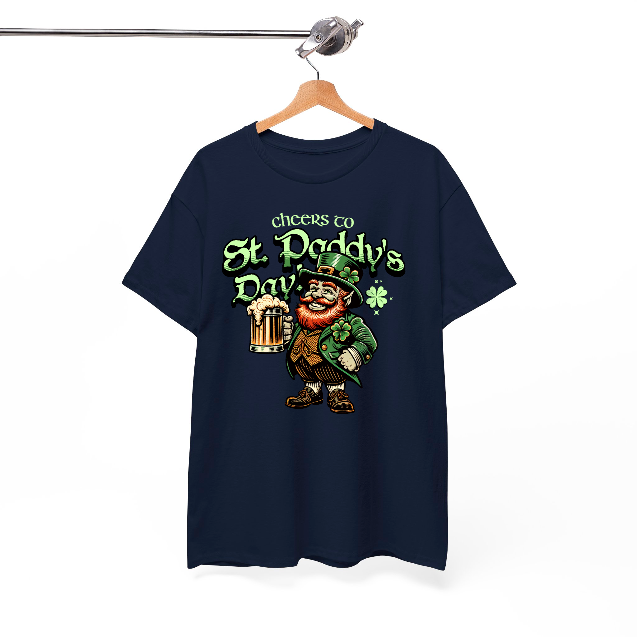 St. Paddy’s Day T-Shirt – Funny St. Patrick’s Day Shirt – Lucky Clover Drinking Shirt