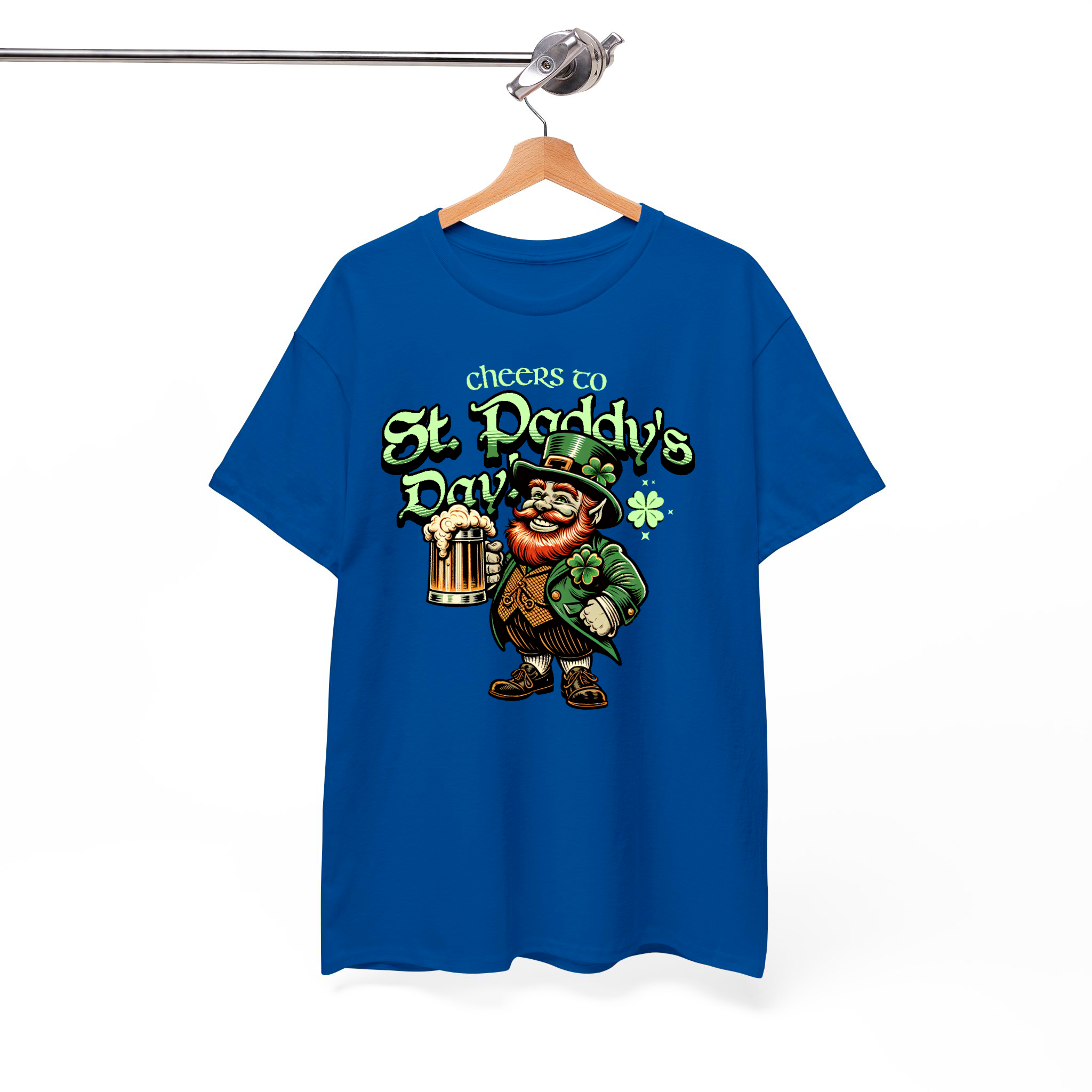 St. Paddy’s Day T-Shirt – Funny St. Patrick’s Day Shirt – Lucky Clover Drinking Shirt