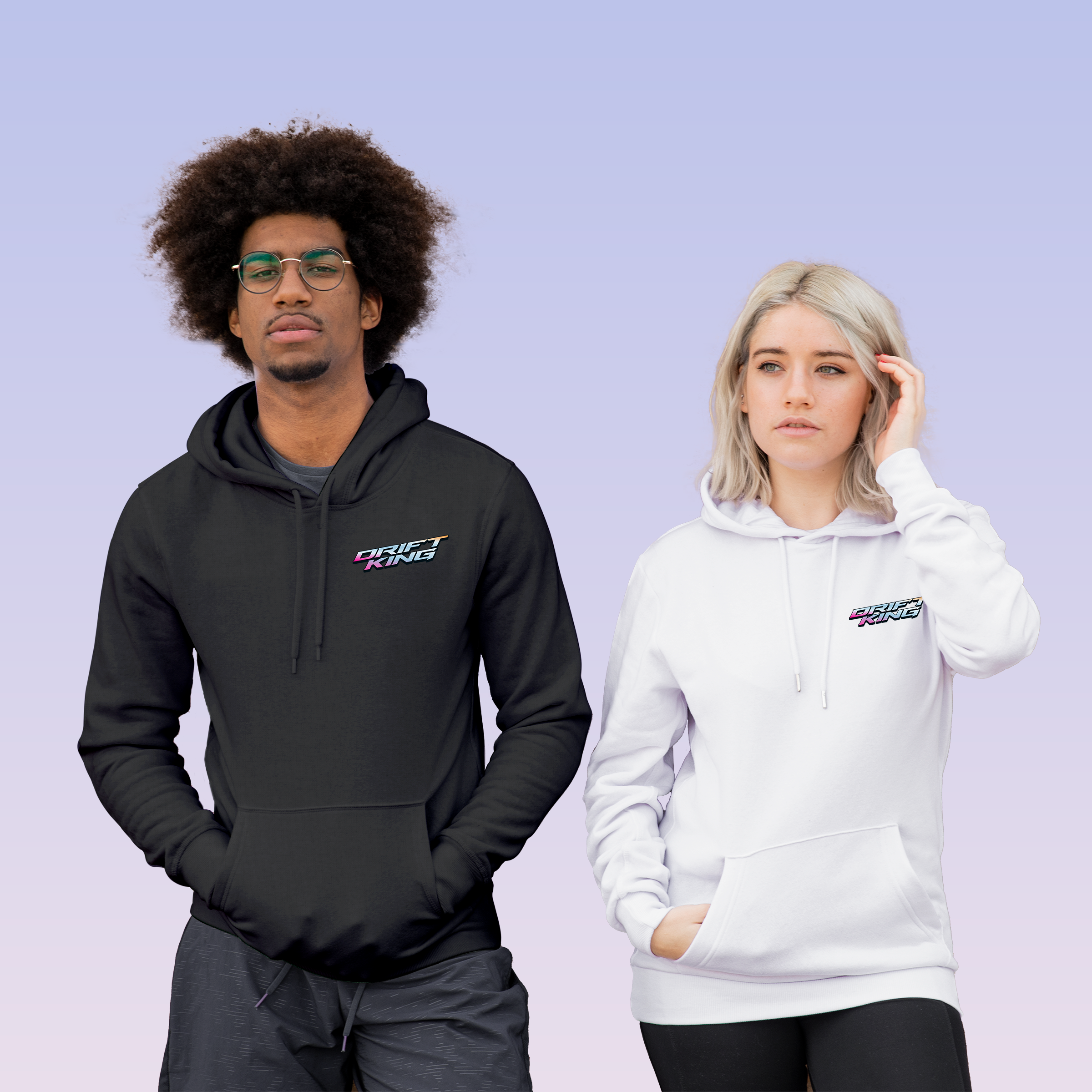 Drift King Japanese Street Car Racing Hoodie - JDM Vintage Urban Streetwear