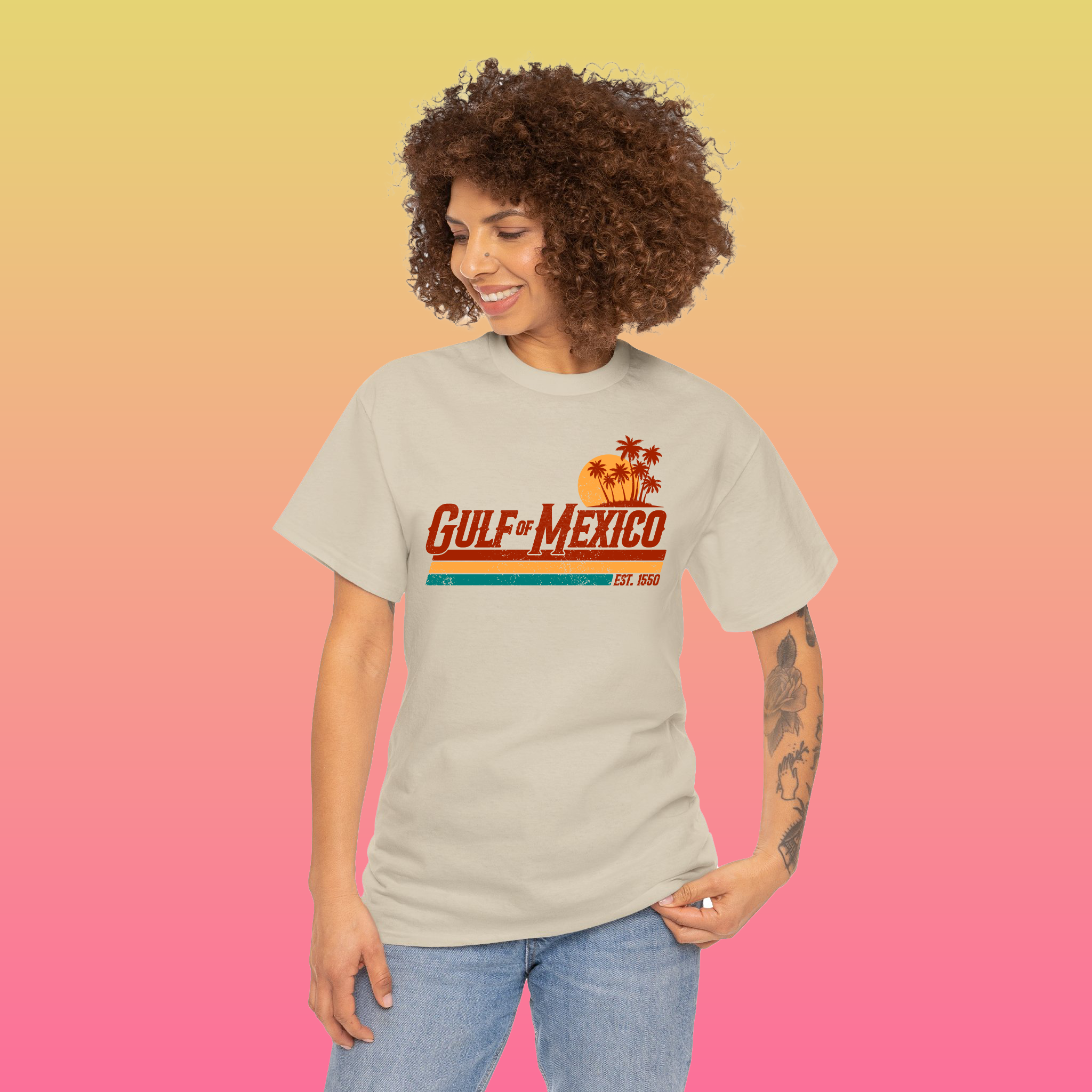 Gulf of Mexico – Anti Gulf of America – Democrat, Liberal, Anti-Fascist T-shirt
