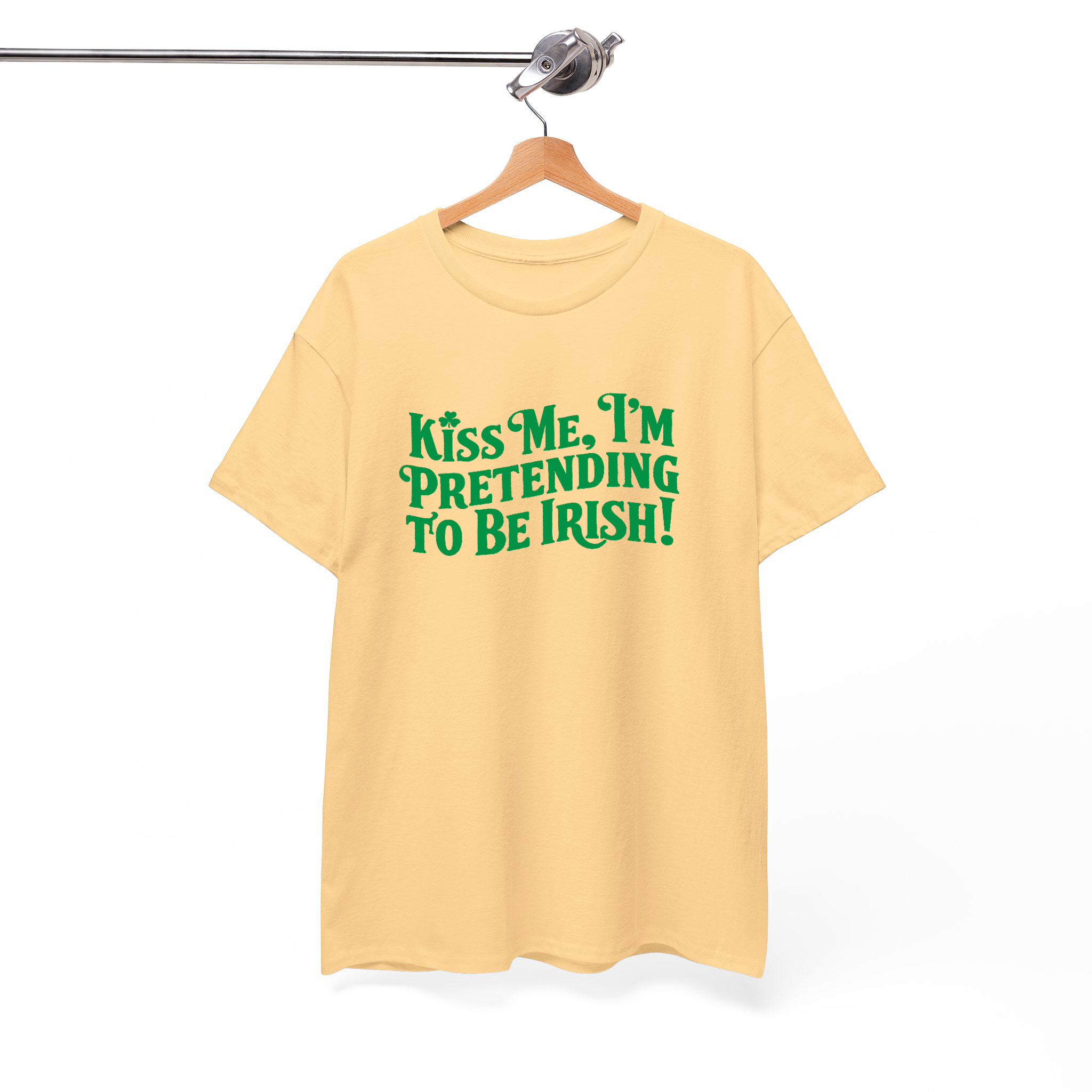 Kiss Me I'm Pretending to Be Irish T-Shirt – Funny St. Patrick’s Day Tee