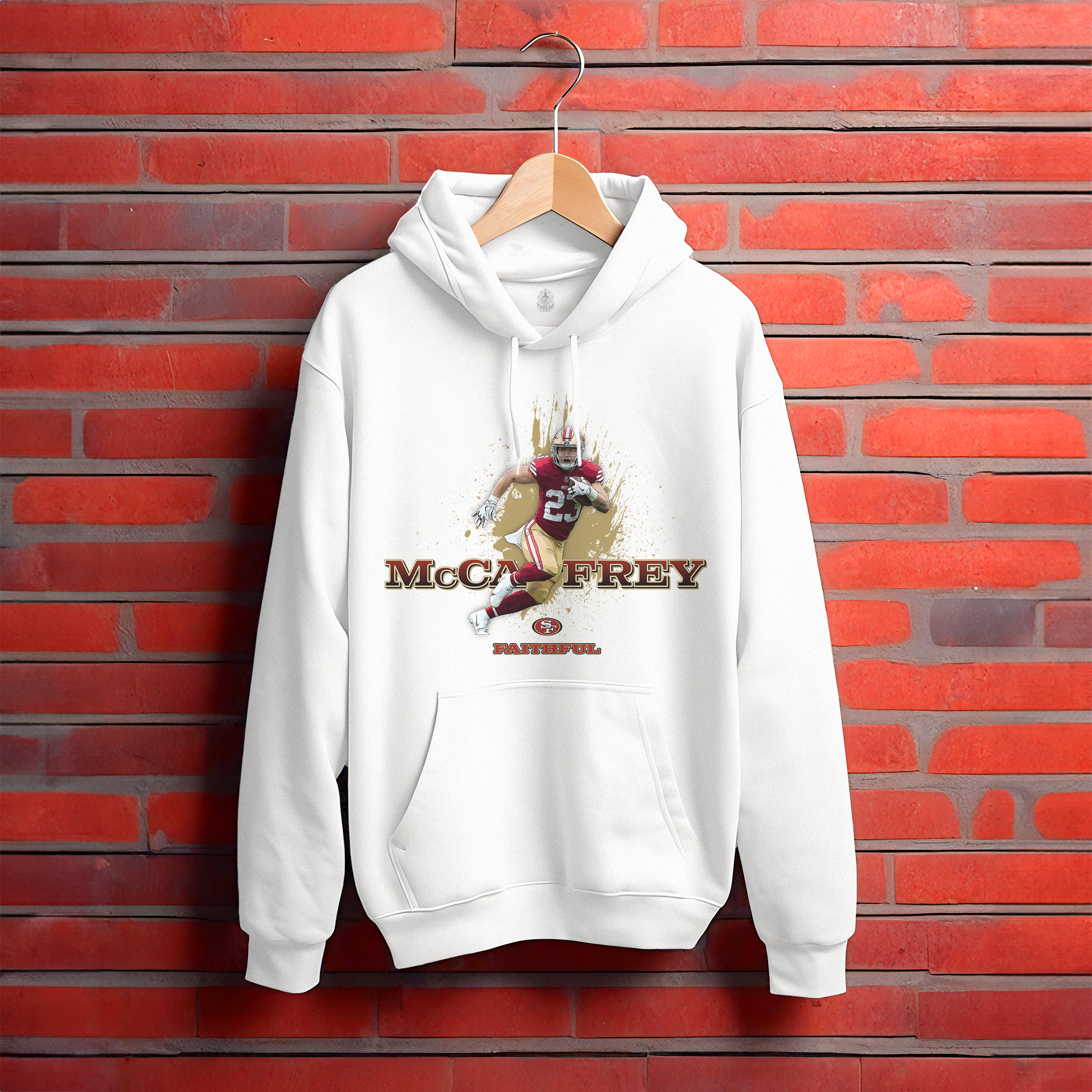 San Francisco 49ers McCaffrey Hoodie for Men and Women