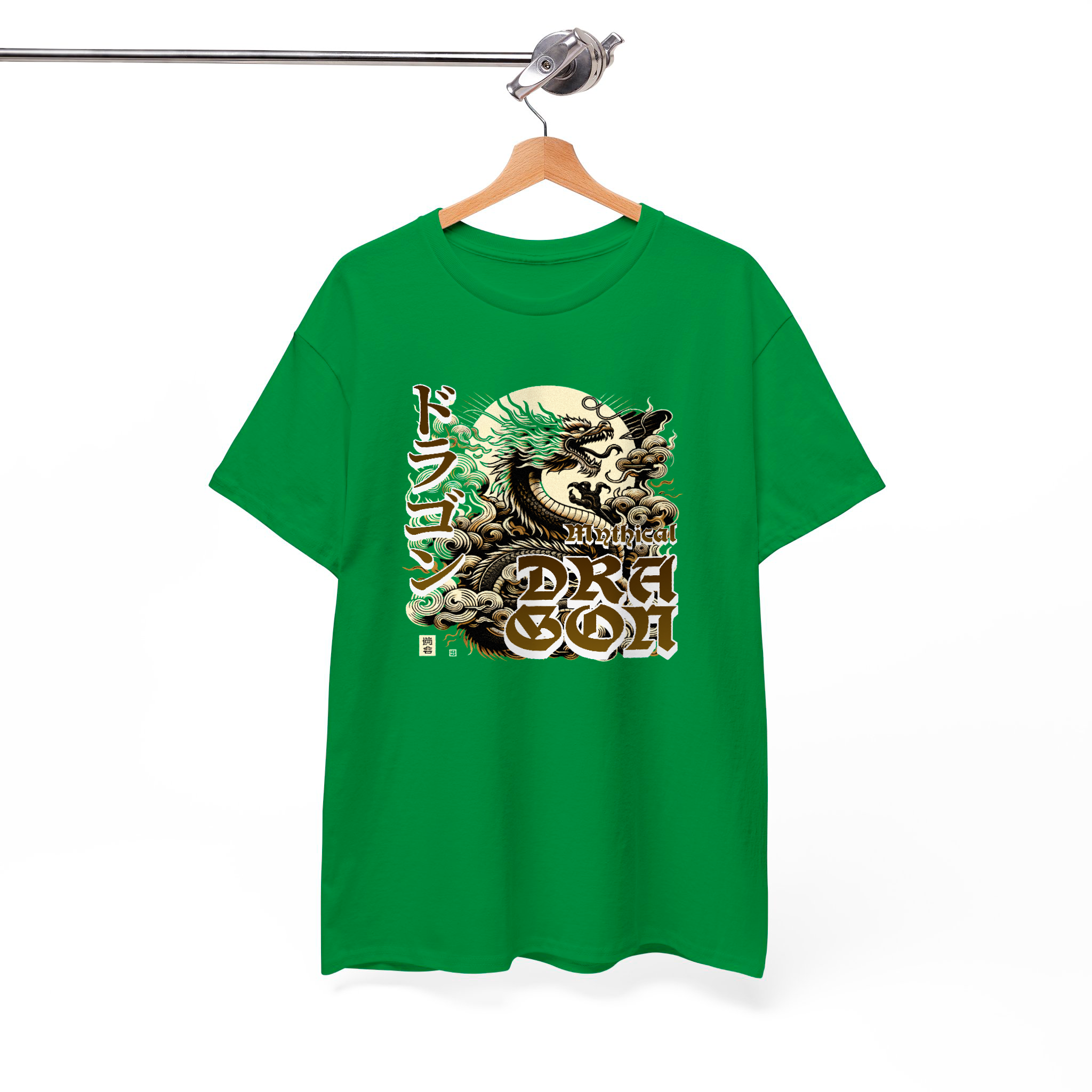 Mythical Dragon T-Shirt – Japanese Art Inspired Vintage Dragon Graphic Tee