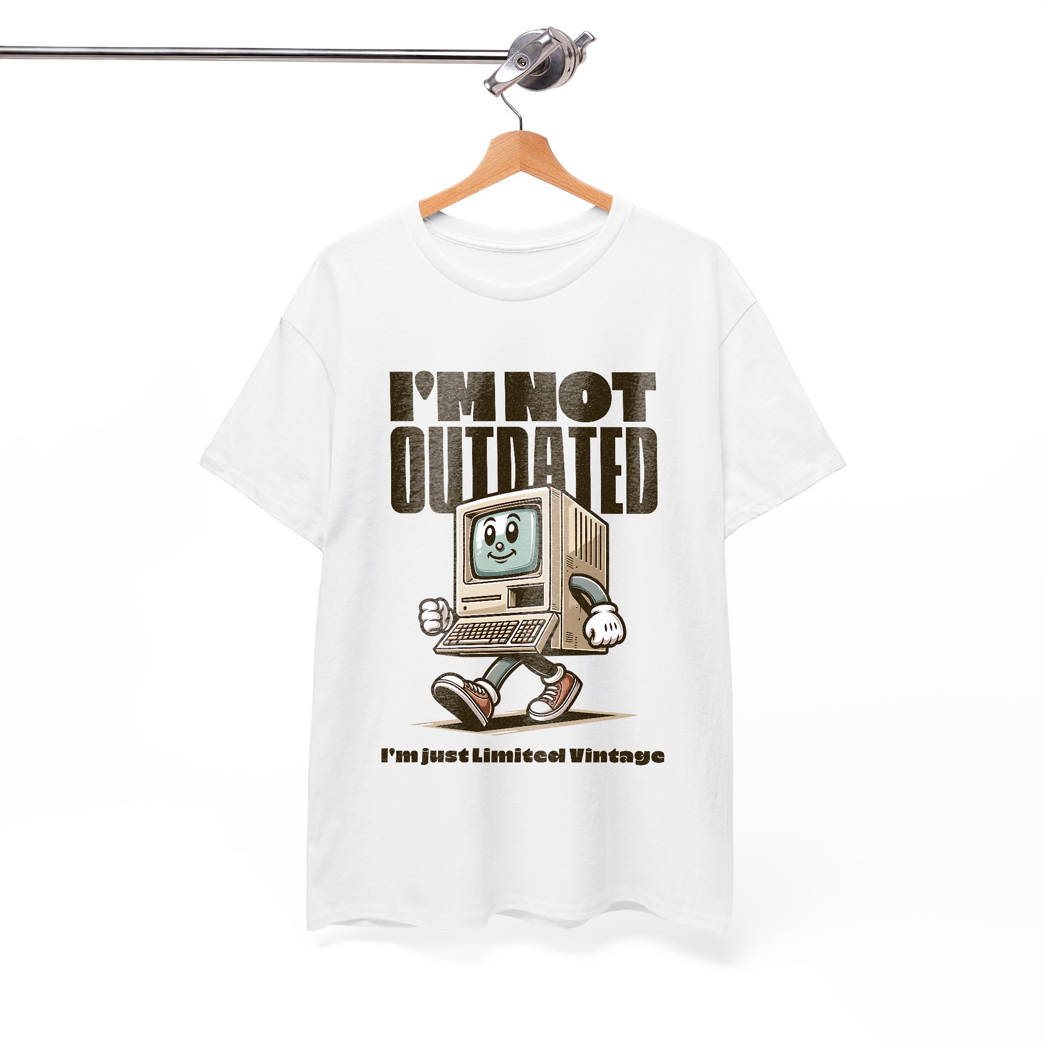 I'm Not Outdated T-Shirt – Retro Computer Limited Men's Women's Vintage Style Graphic Tee
