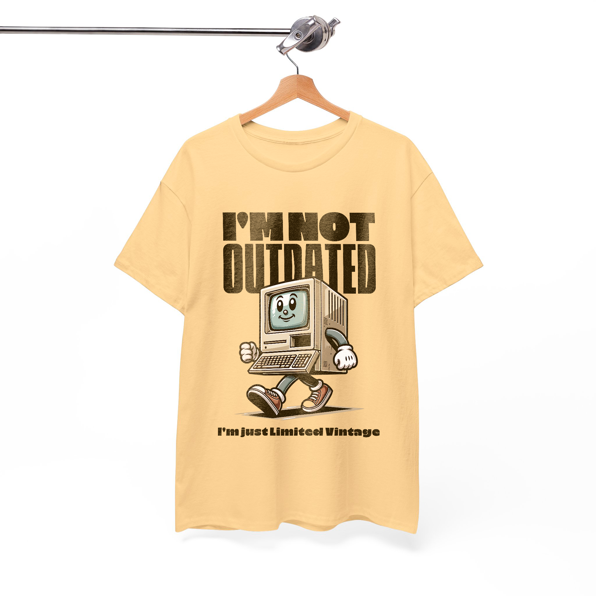 I'm Not Outdated T-Shirt – Retro Computer Limited Men's Women's Vintage Style Graphic Tee