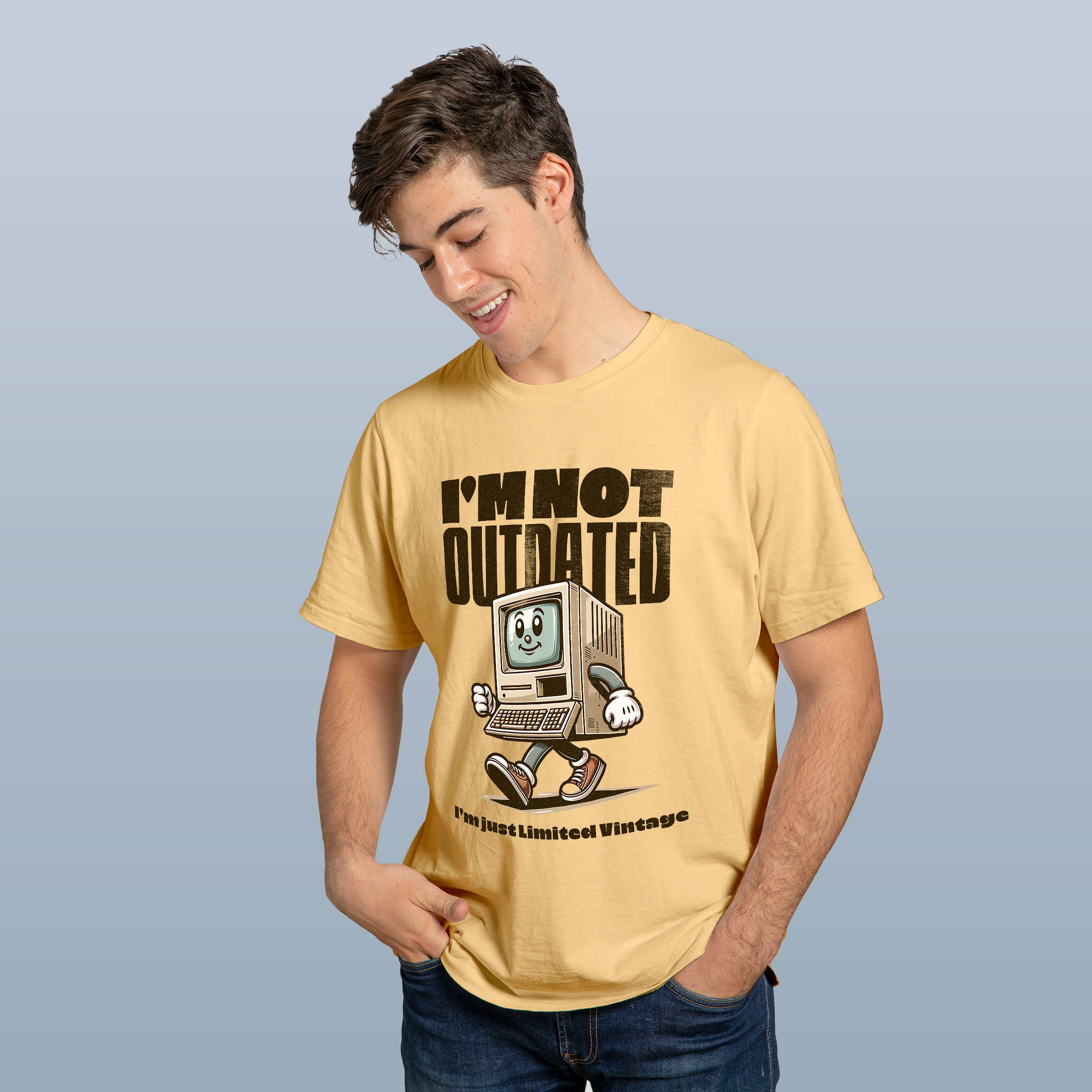 I'm Not Outdated T-Shirt – Retro Computer Limited Men's Women's Vintage Style Graphic Tee