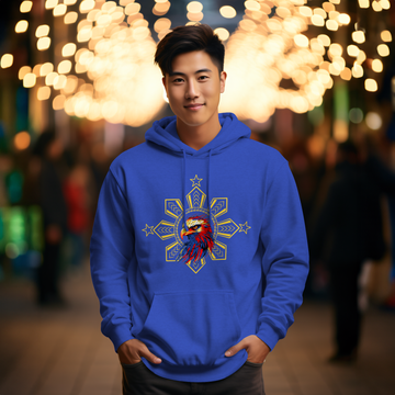 Philippine Eagle Emblazoned Philippines Flag Hoodie