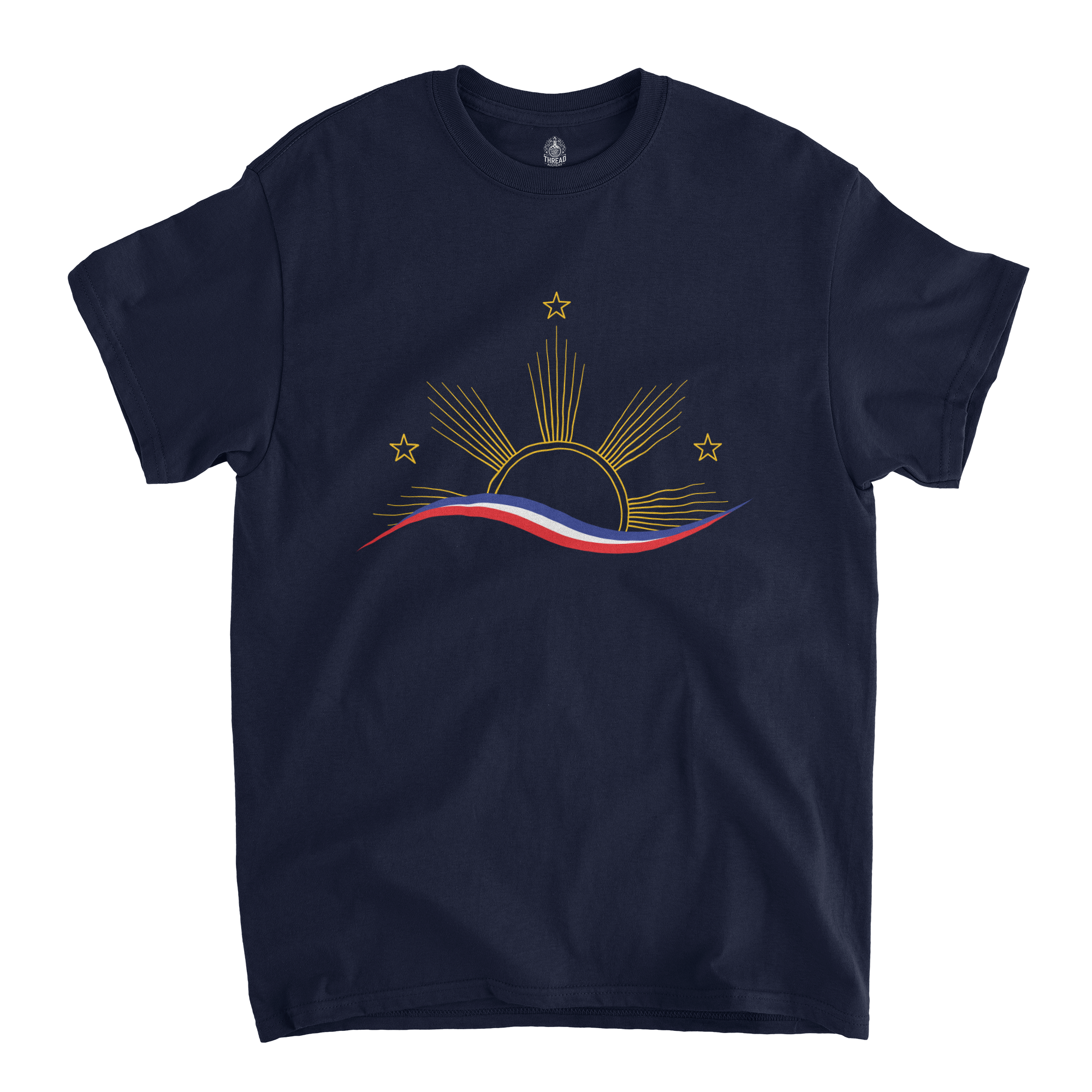Abstract Philippines Flag T-shirt