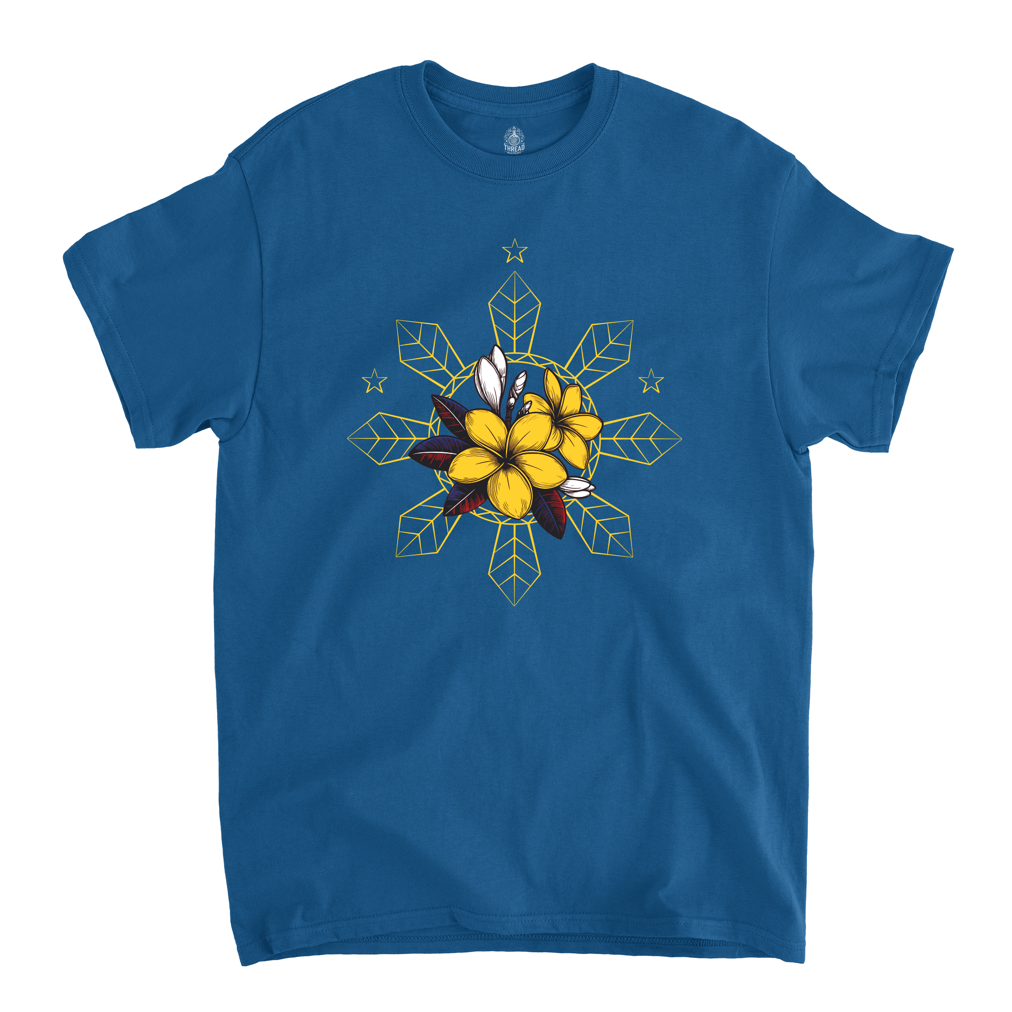 Sampaguita Emblazoned Philippines Flag T-shirt