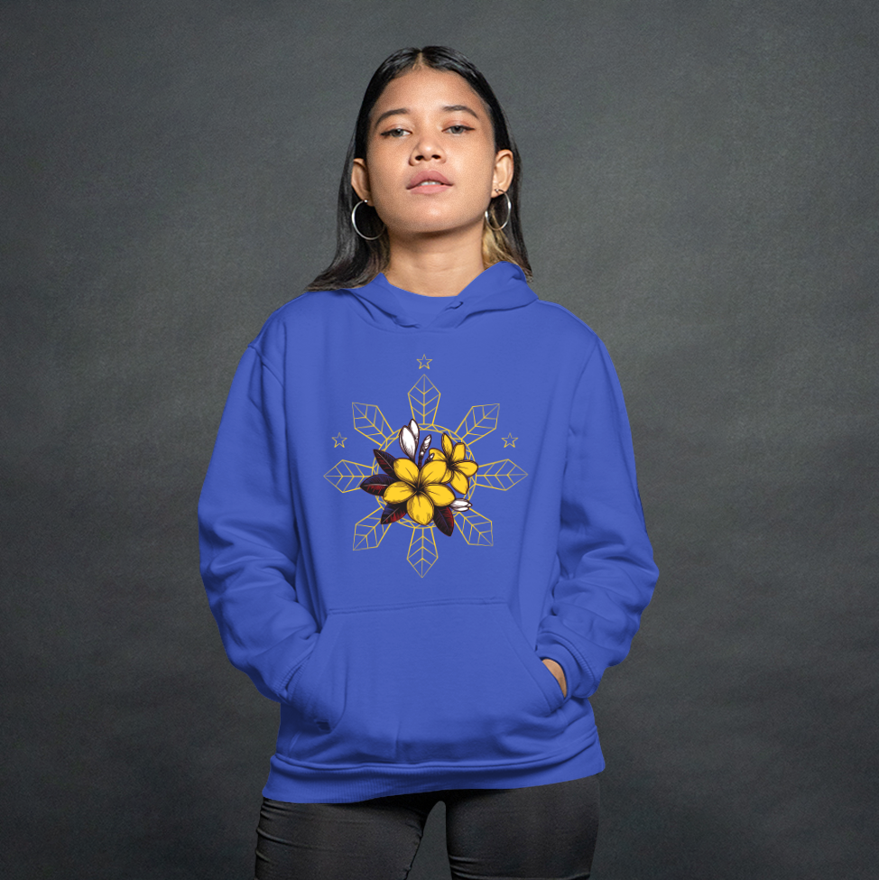 Sampaguita Emblazoned Philippines Flag Hoodie