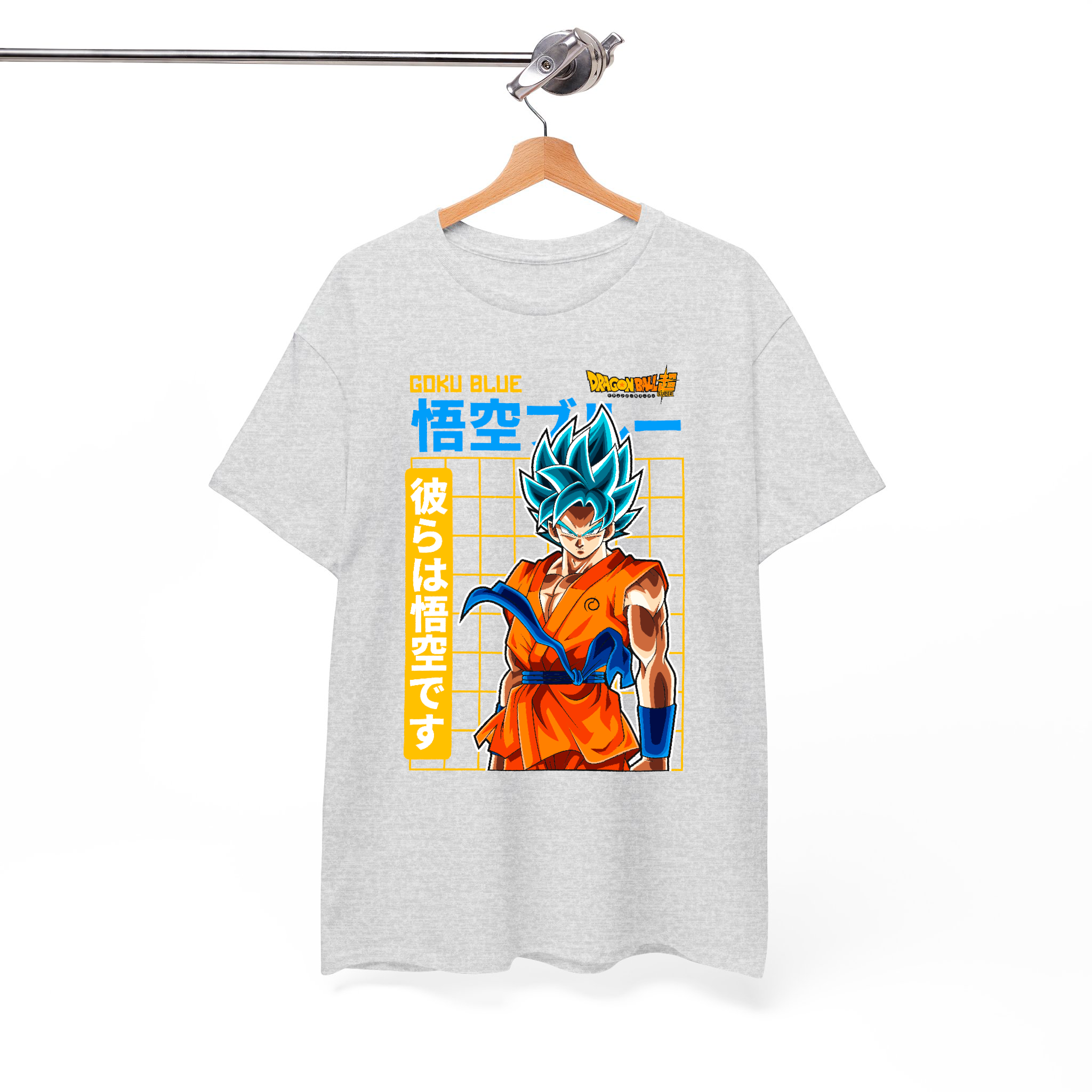Super Saiyan Blue Warrior Dragon Ball T-Shirt – Anime Manga Hero Graphic Tee