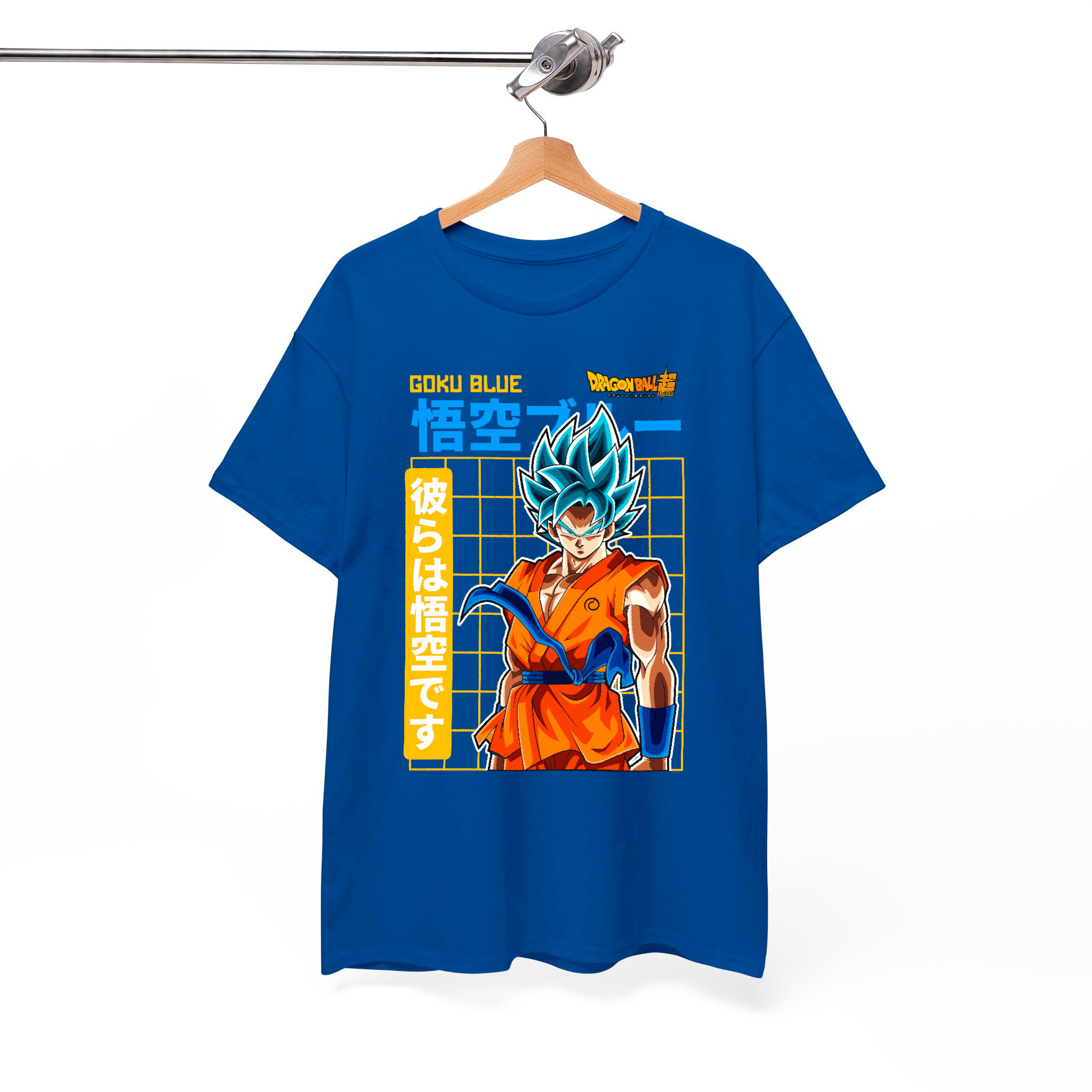 Super Saiyan Blue Warrior Dragon Ball T-Shirt – Anime Manga Hero Graphic Tee