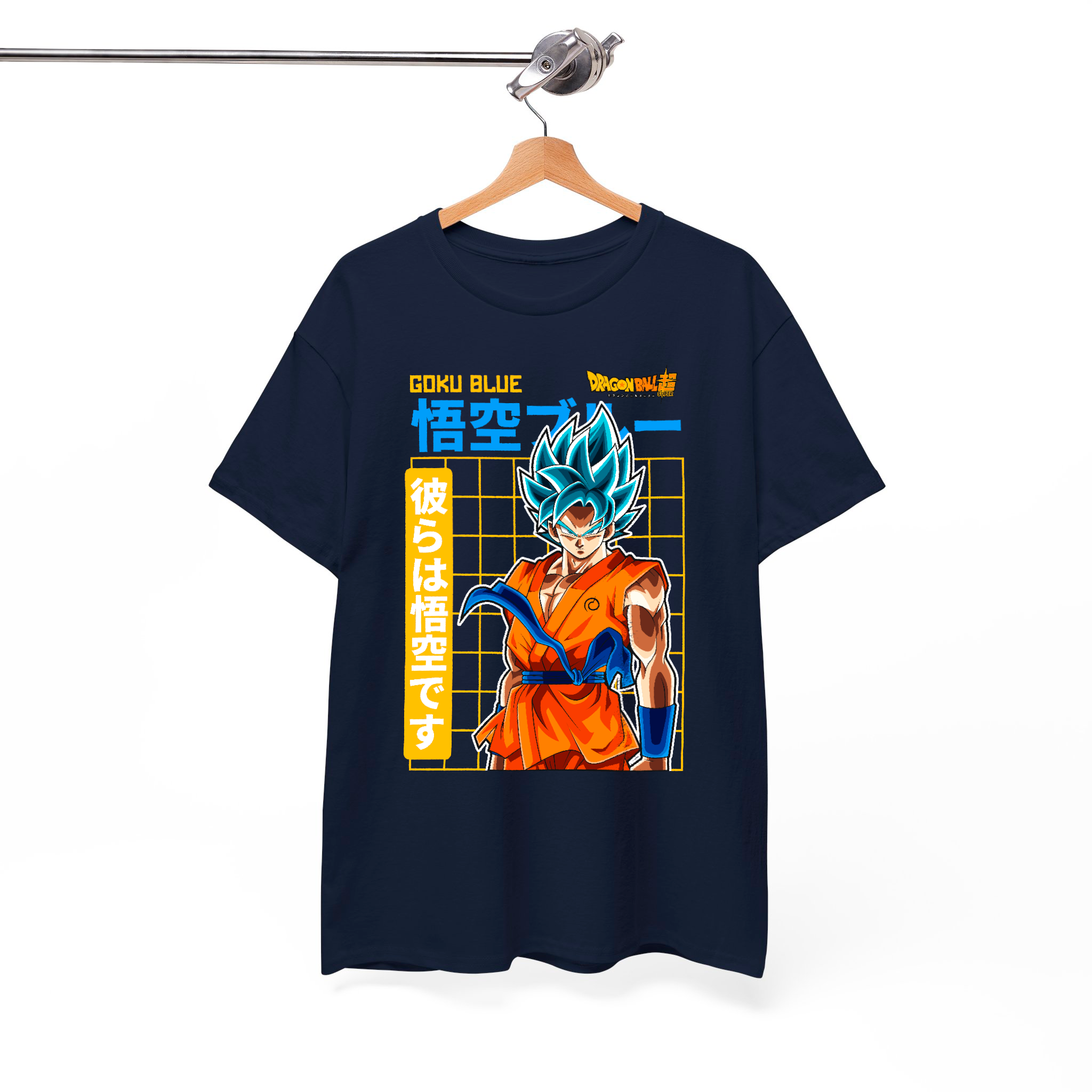 Super Saiyan Blue Warrior Dragon Ball T-Shirt – Anime Manga Hero Graphic Tee