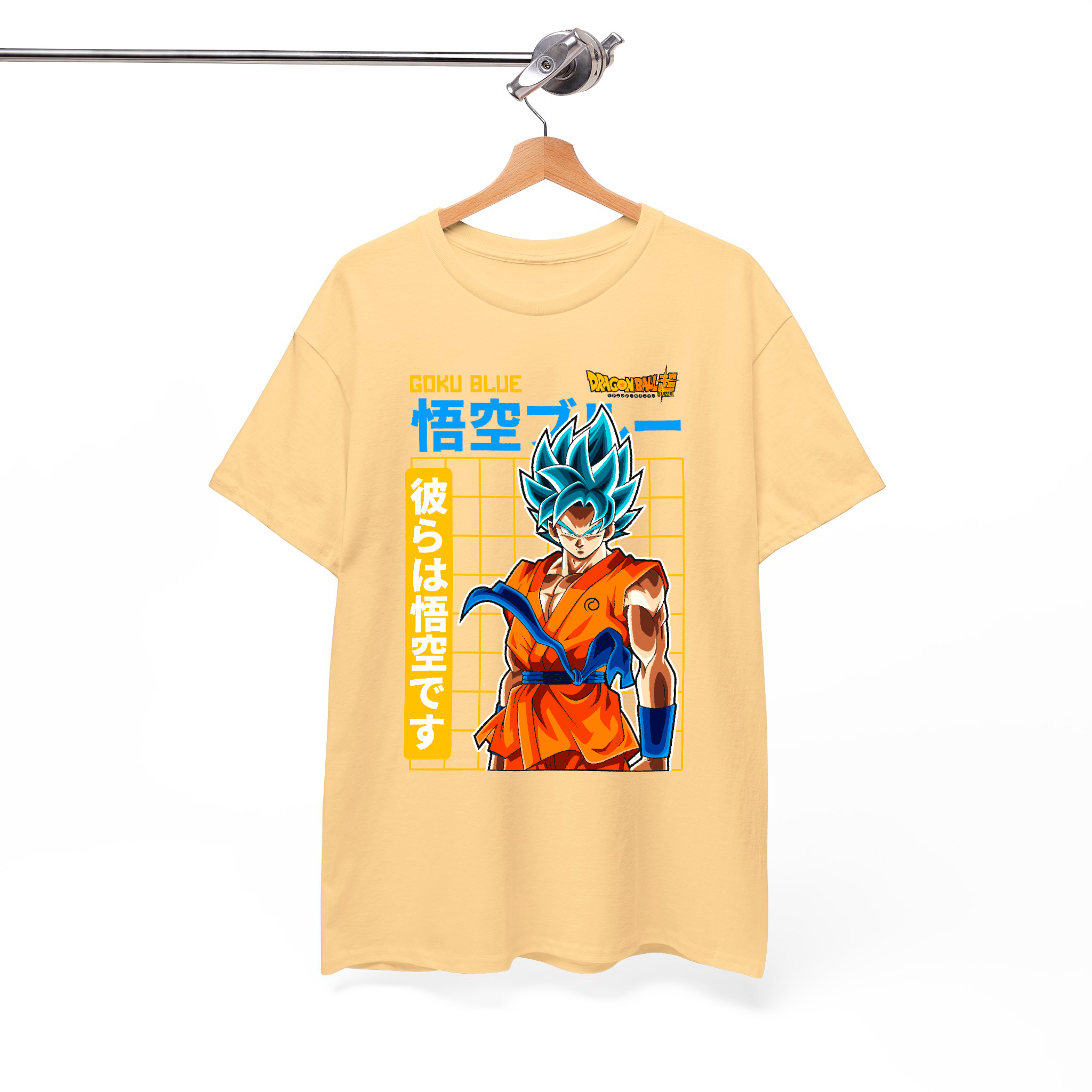 Super Saiyan Blue Warrior Dragon Ball T-Shirt – Anime Manga Hero Graphic Tee