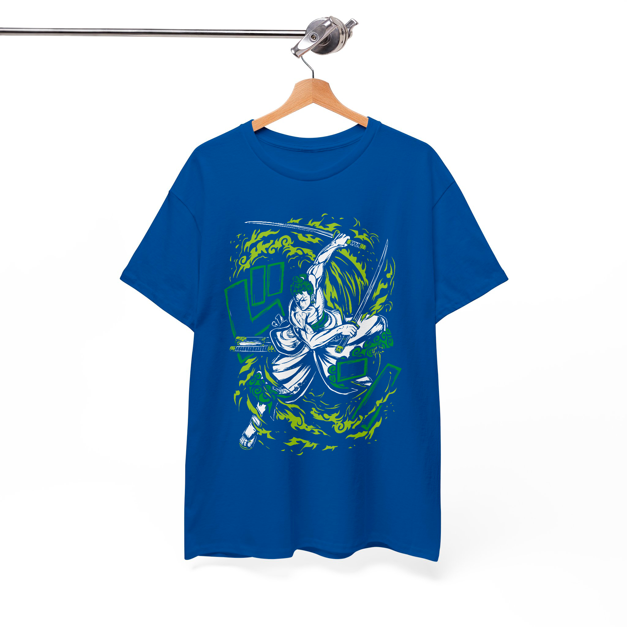 Zoro One Piece Anime Shirt, Roronoa Zoro Samurai Manga Shirt, Japanese Unisex Graphic Tee