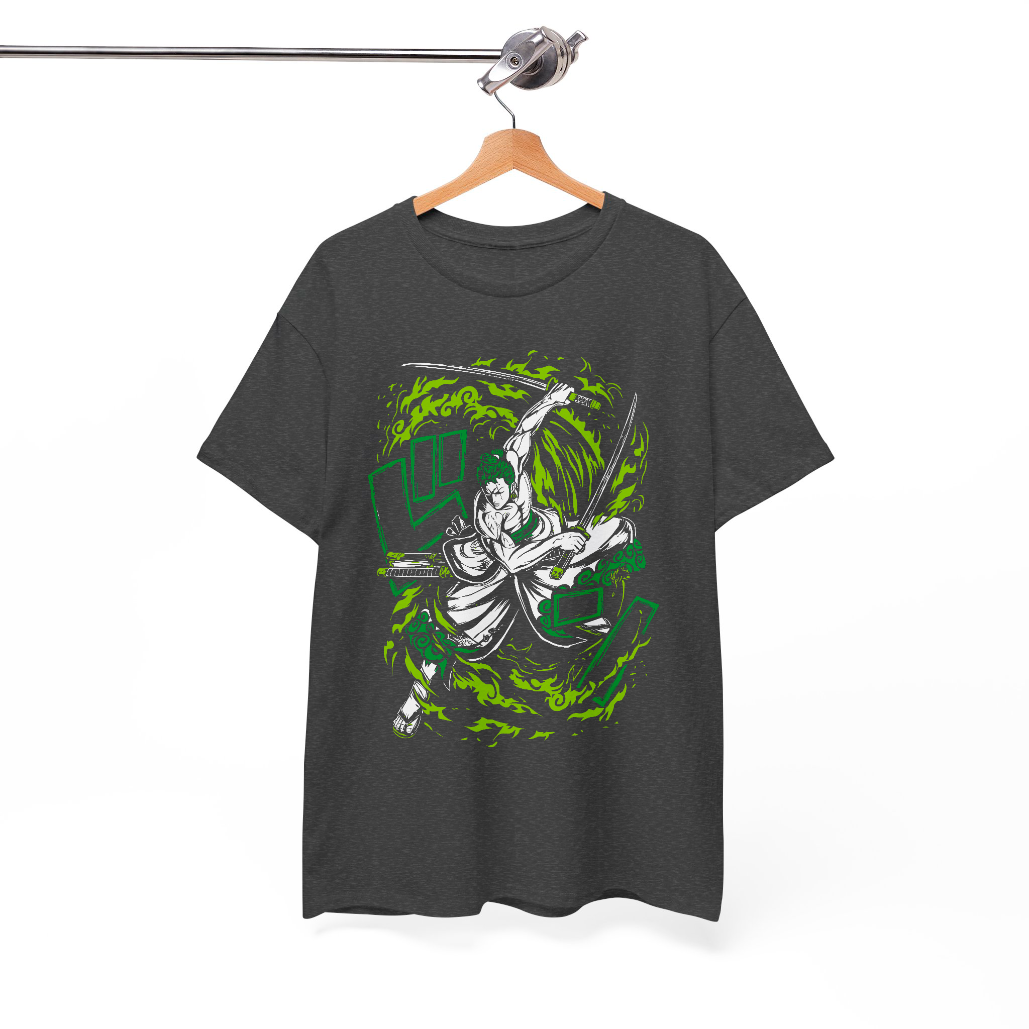 Zoro One Piece Anime Shirt, Roronoa Zoro Samurai Manga Shirt, Japanese Unisex Graphic Tee