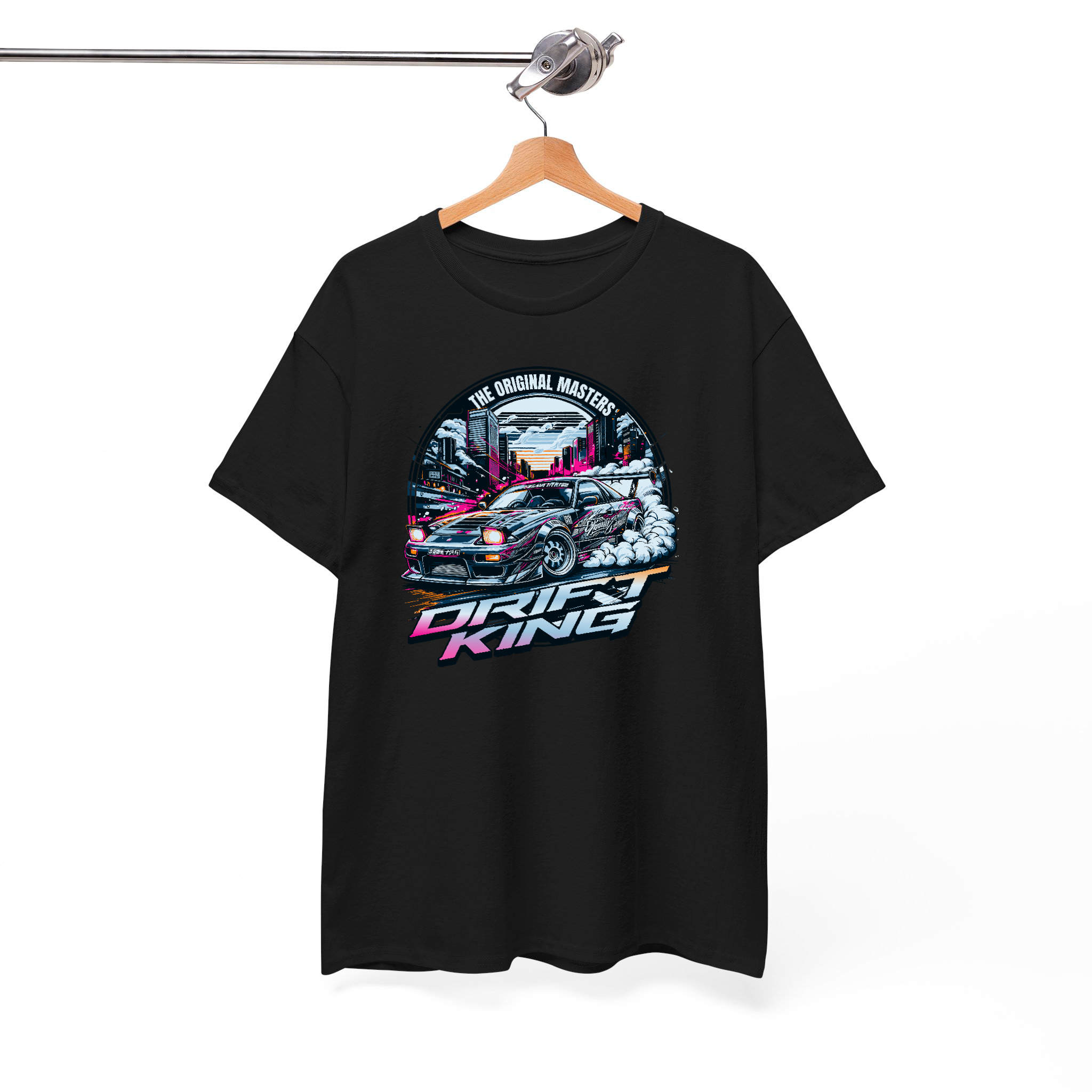 Drift King Japanese Street Car Racing T-shirt - JDM Vintage Urban Graphic Tee