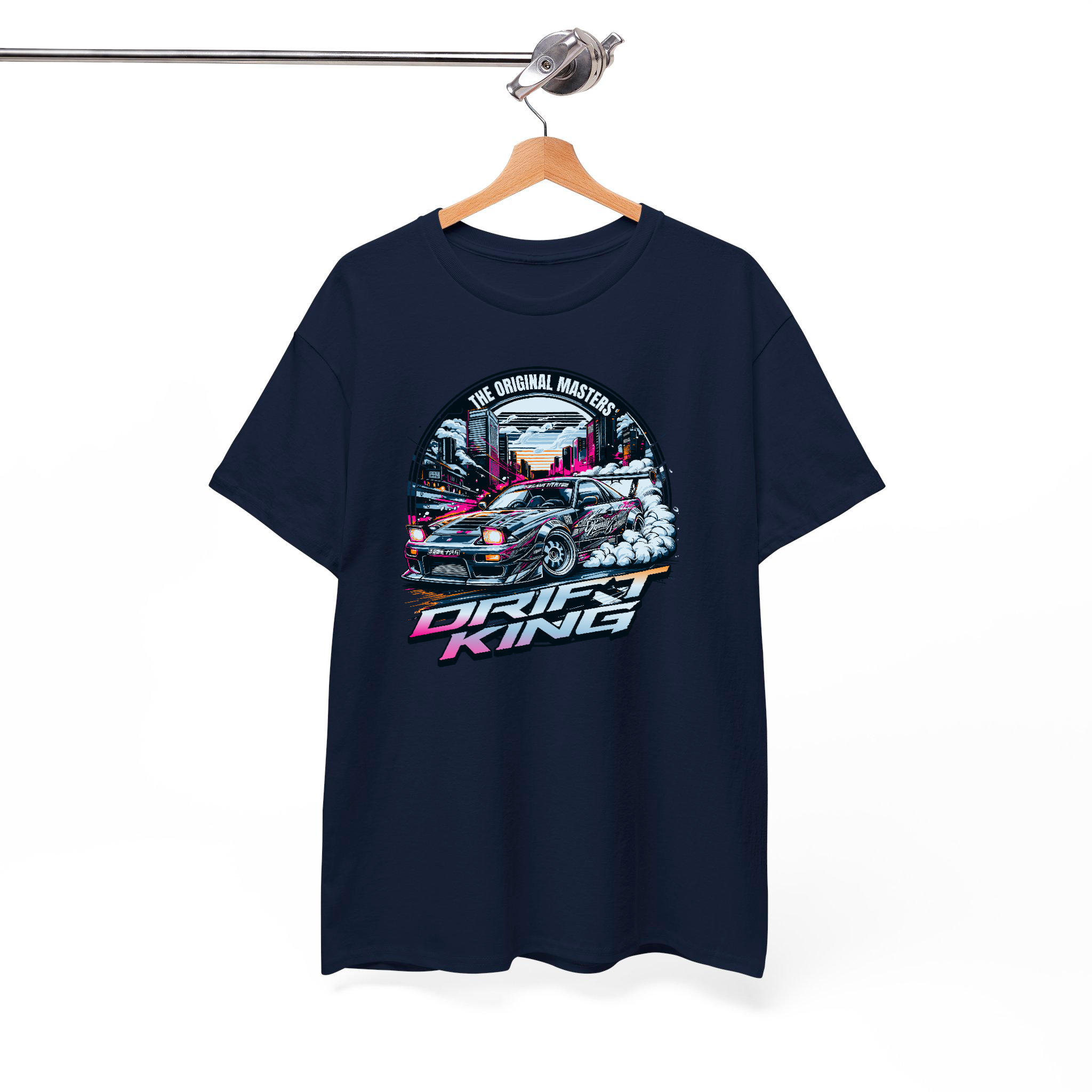 Drift King Japanese Street Car Racing T-shirt - JDM Vintage Urban Graphic Tee