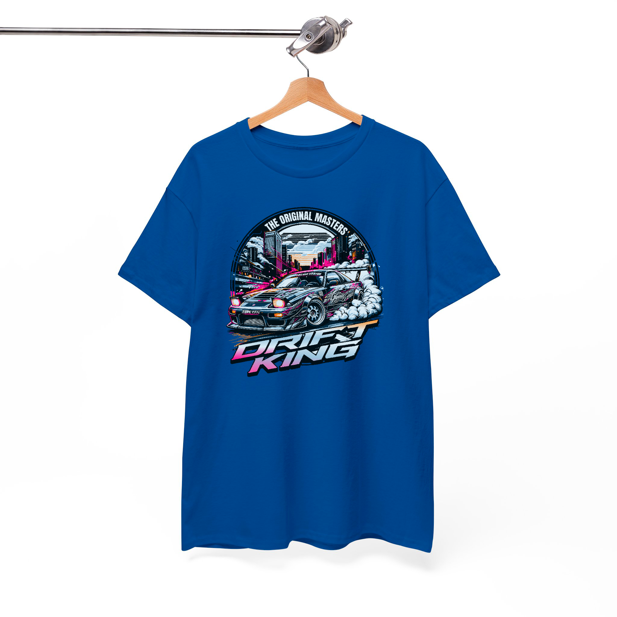 Drift King Japanese Street Car Racing T-shirt - JDM Vintage Urban Graphic Tee