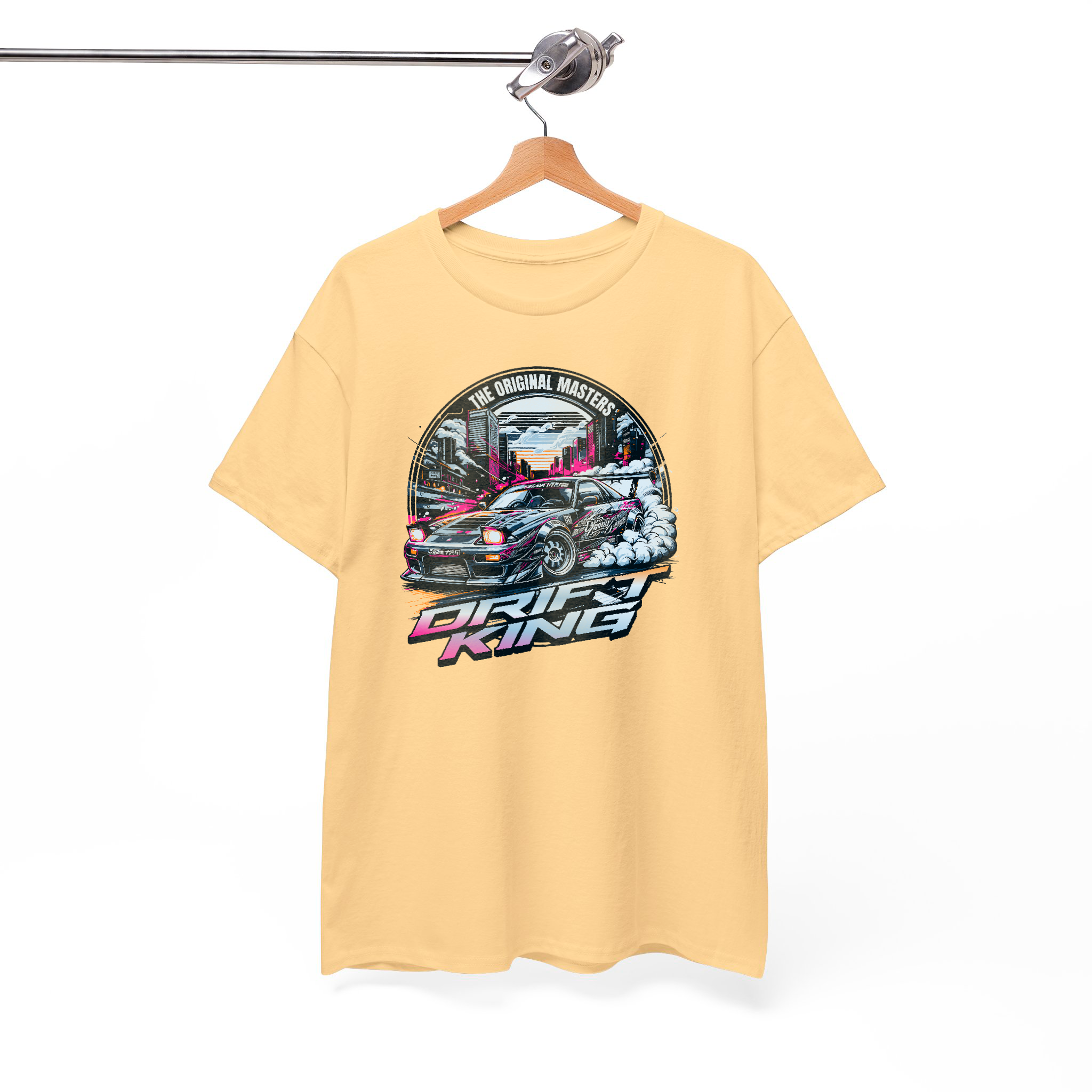 Drift King Japanese Street Car Racing T-shirt - JDM Vintage Urban Graphic Tee