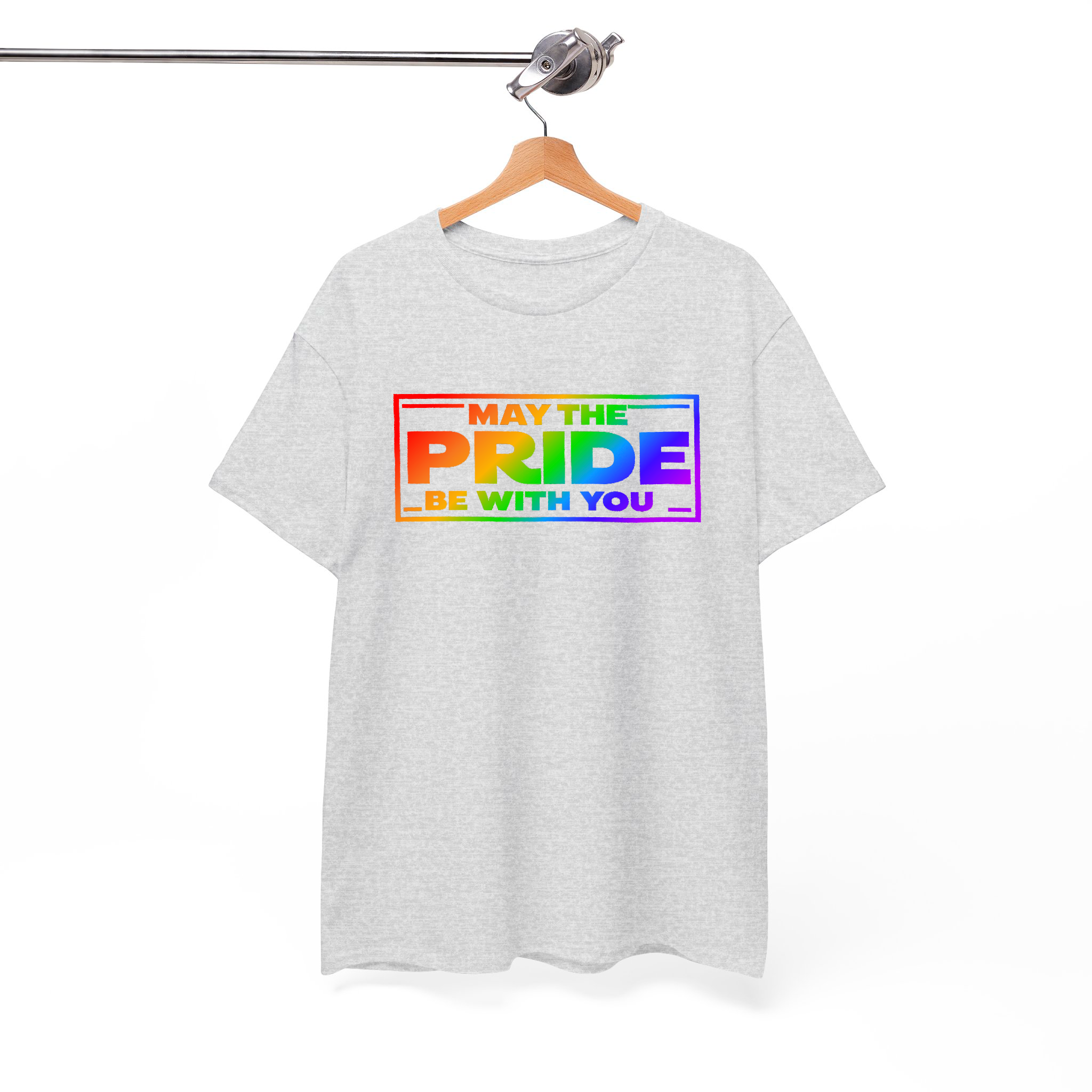 May The Pride Be With You - LGBTQ+ Star Wars Inspired Graphic Tee